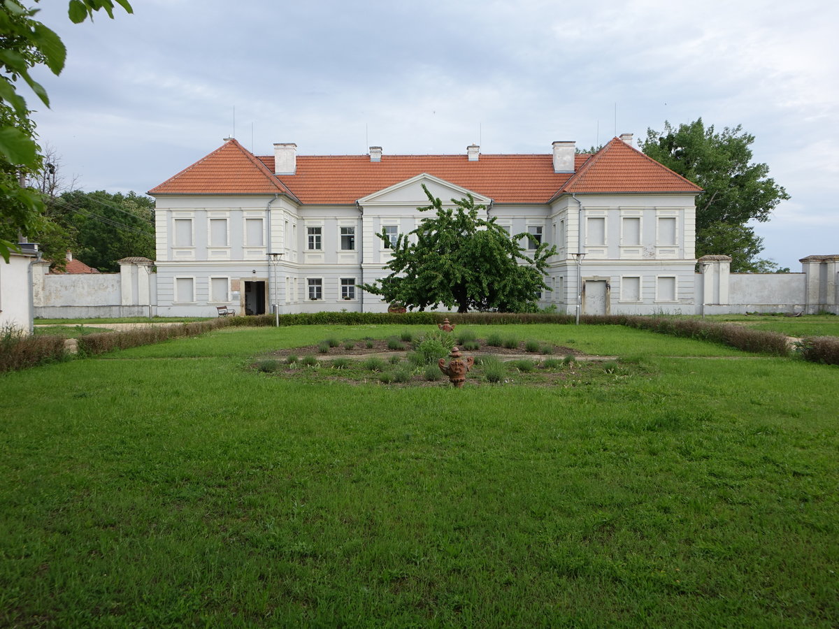 Pohorelice, Jagdschloss Leopoldsruhe, erbaut von Franz Anton Grimm (30.05.2019)