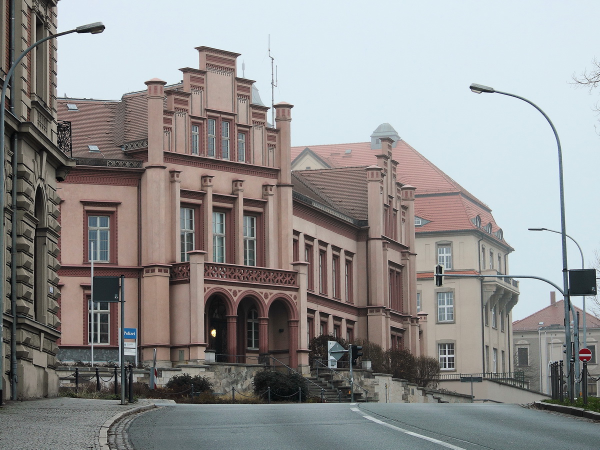 Polizeirevier in Zittau Haberkornplatz 2 am 26. November 2016.