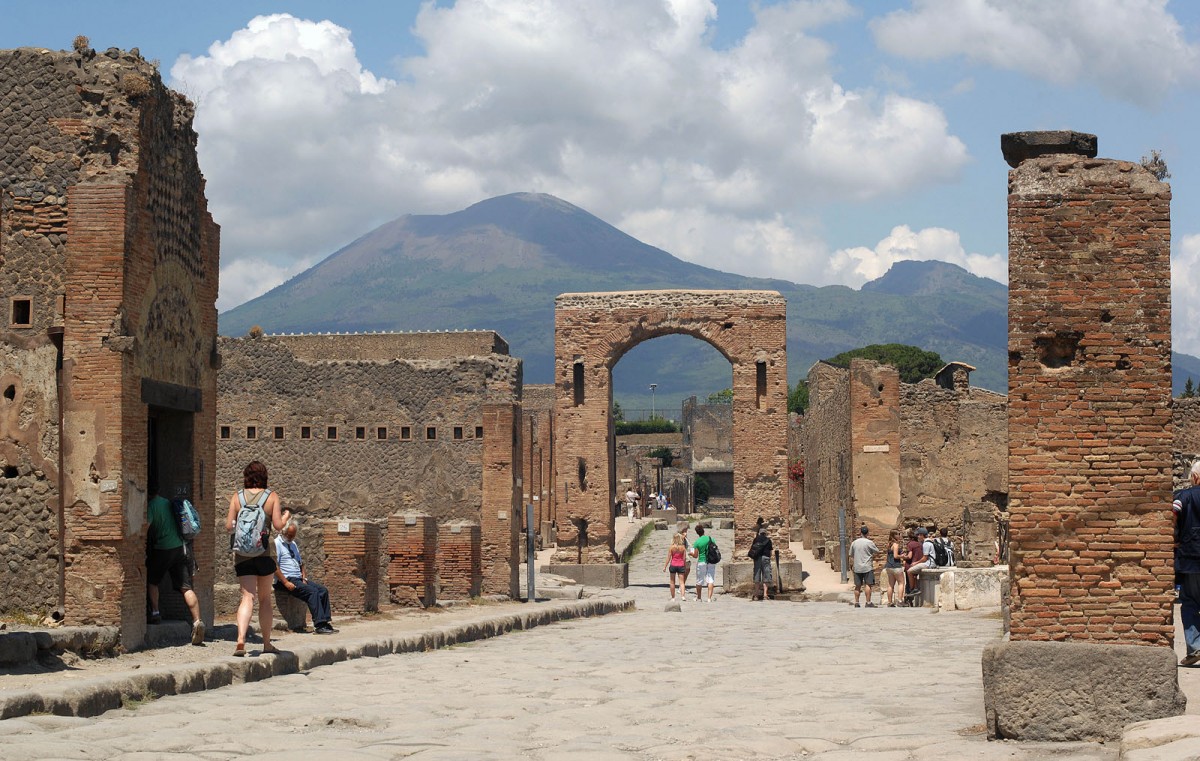 Pompeji - Aufnahmedatum 24. Juli 2011.