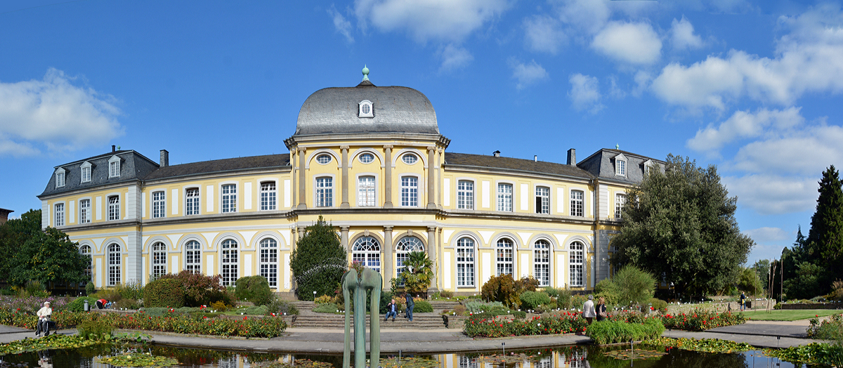 Poppelsdorfer Schlo in Bonn (Sd-West-Seite) - 23.09.2014