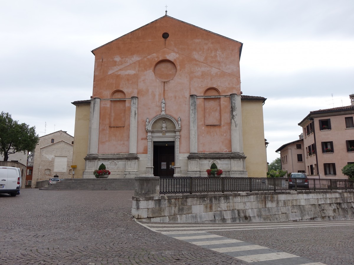 Pordenone, Duomo di San Marco, erbaut ab 1363, Chor 1459 (24.09.2015)