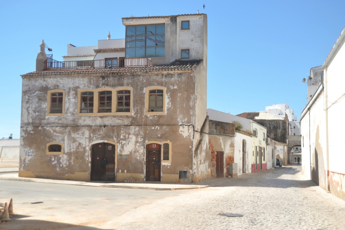 PORTIMO (Concelho de Portimo), 05.05.2014, Rua da Barca (hier wird saniert)