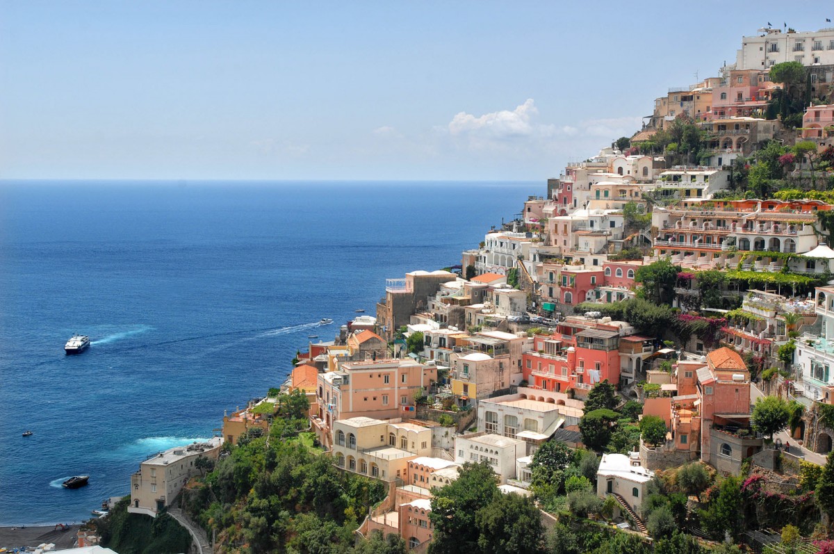 Positano - Aufnahmedatum: 2. August 2011.