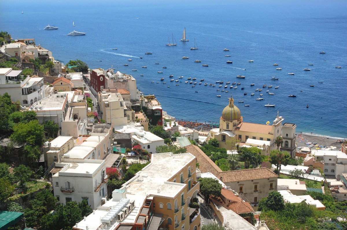 Positano - Aufnahmedatum: 2. August 2011.