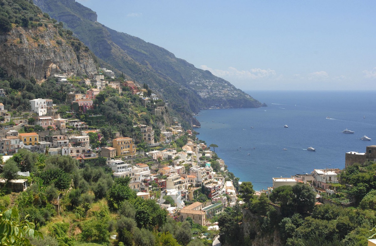 Positano - Aufnahmedatum: 2. August 2011.