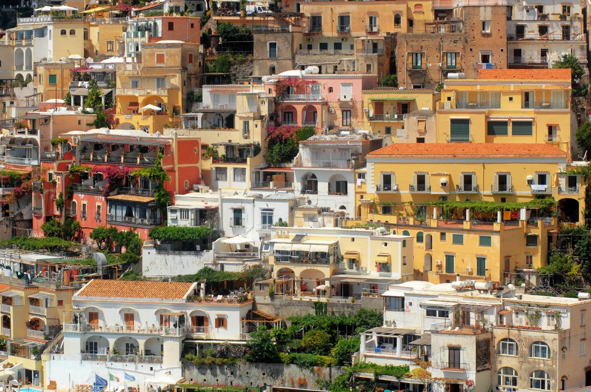 Positano - Aufnahmedatum: 2. August 2011.