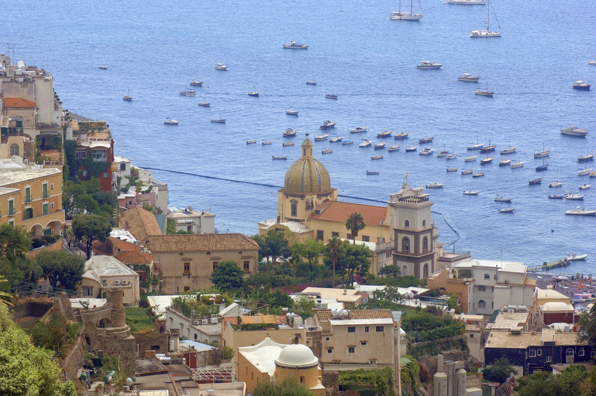 Positano - Aufnahmedatum: 2. August 2011.