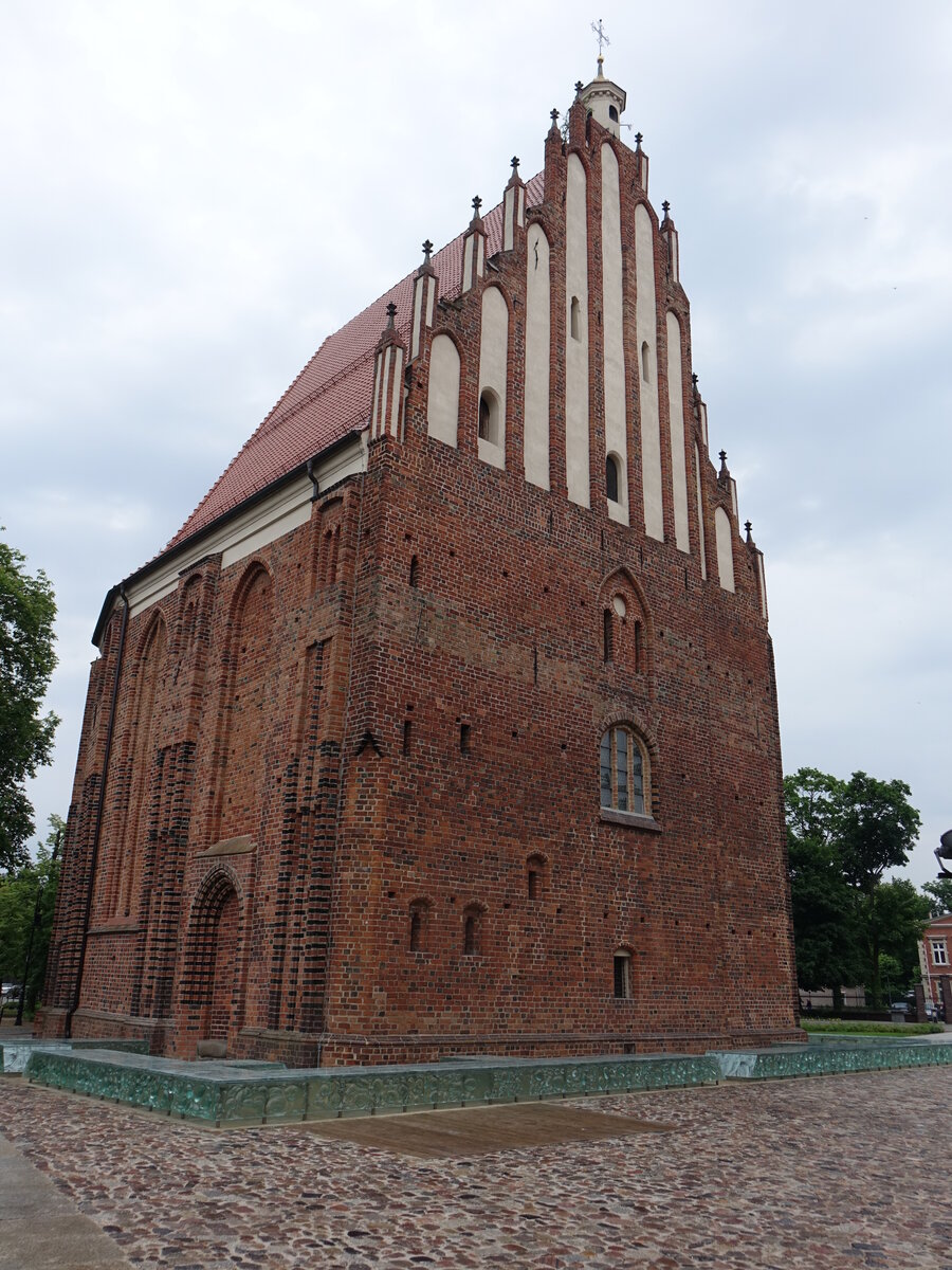 Poznan / Posen, Marienkirche, kleine Kollegiatskirche, erbaut im 15. Jahrhundert (12.06.2021)
