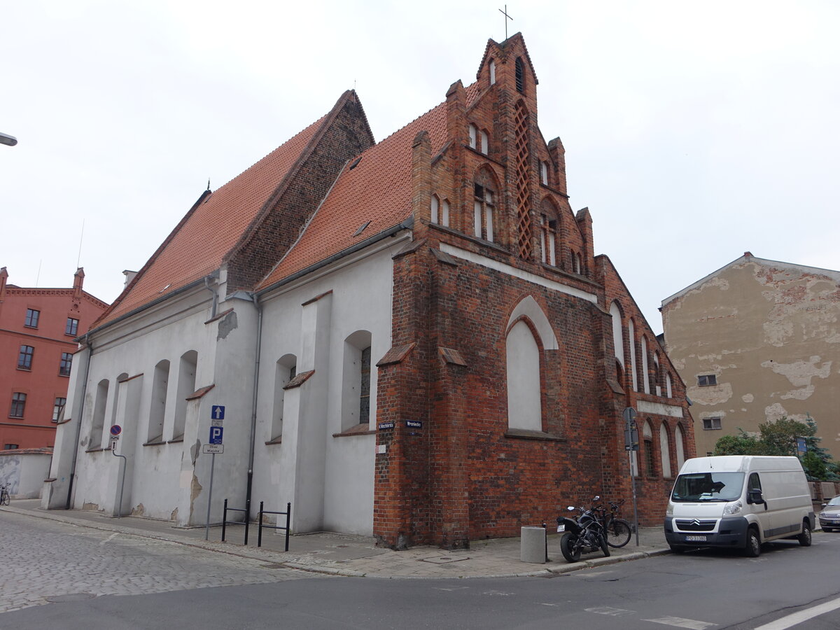 Poznan / Posen, Salesianerkirche, erbaut im 13. Jahrhundert (12.06.2021)