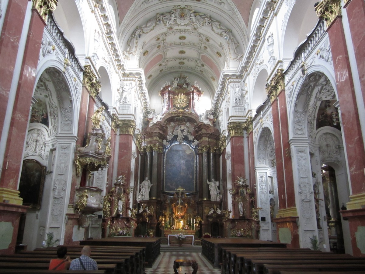 Prag, Hochalter der St. Ignaz Kirche (31.08.2013)