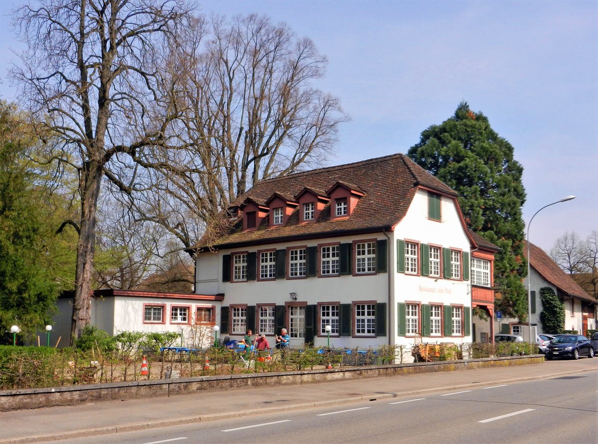 Pratteln, Hauptstrasse 5, Restaurant zum Park - 01.04.2014