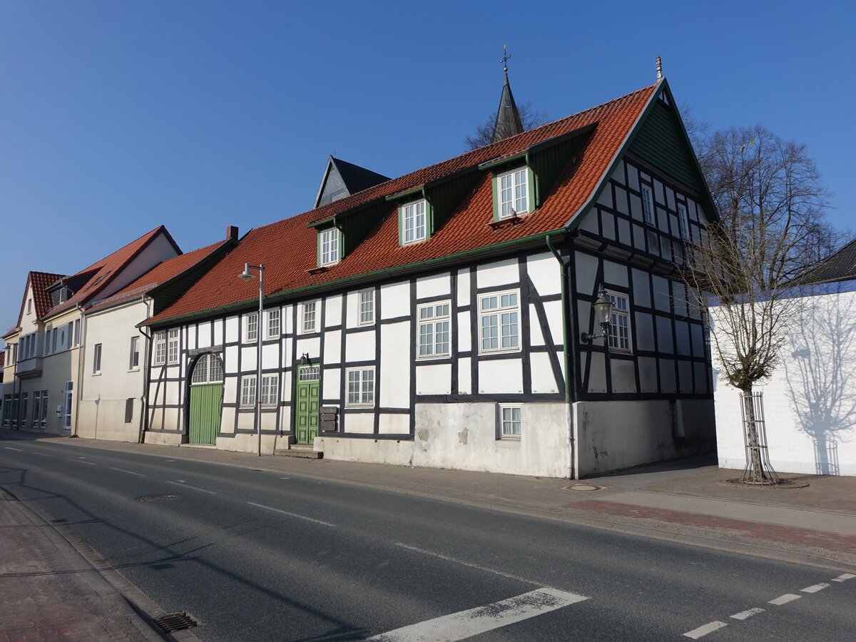 Preu�isch-Oldendorf, B�rgerhaus und Bibliothek in der Mindener Stra�e (22.03.2026)