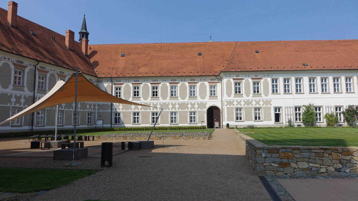 Pribor / Freiberg in Mhren, Piaristenkolleg mit Sigmund Freud Museum (31.08.2019)
