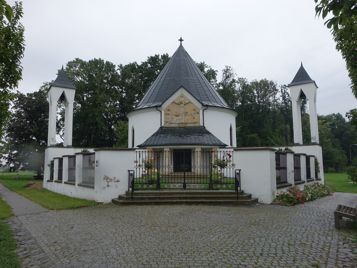 Prikazy, Jugendstil Kapelle St. Kyrill, erbaut 1926 (03.08.2020)