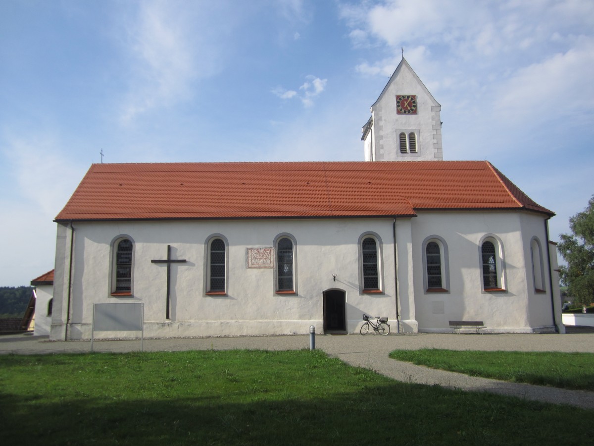 Primisweiler, Pfarrkirche St. Clemens, erbaut 1652 (08.09.2013)