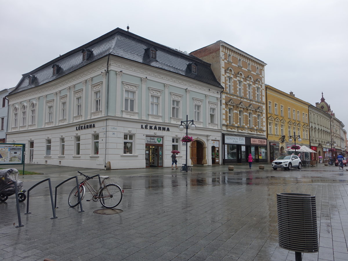 Prostejov / Prossnitz, Huser am Masarykovo Namesti (03.08.2020)