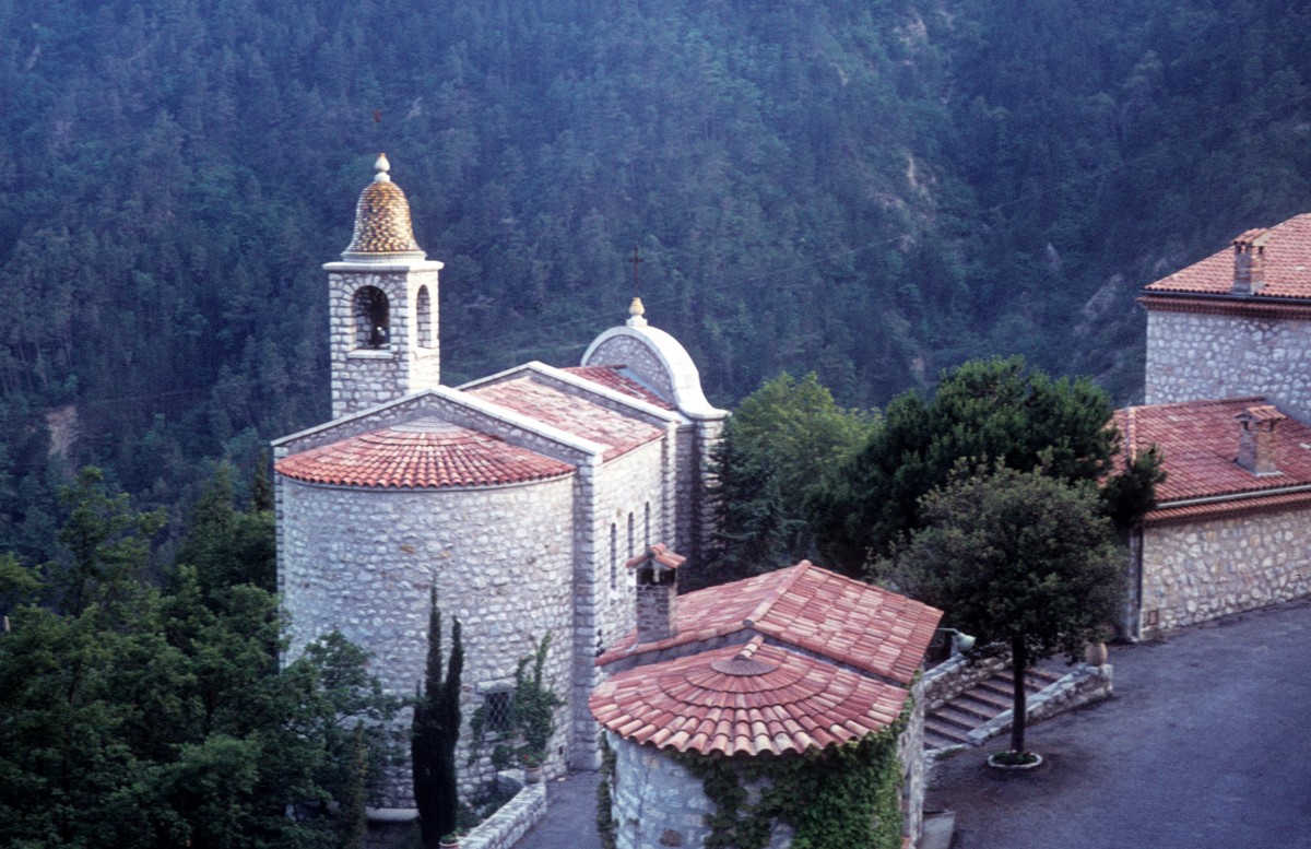 Provence-Alpes-Cte d'Azur: Castillon Village / das Dorf Castillon liegt in den Alpes Maritimes zwischen Menton und Sospel. Aufnahmendatum: 2. Juli 1972.