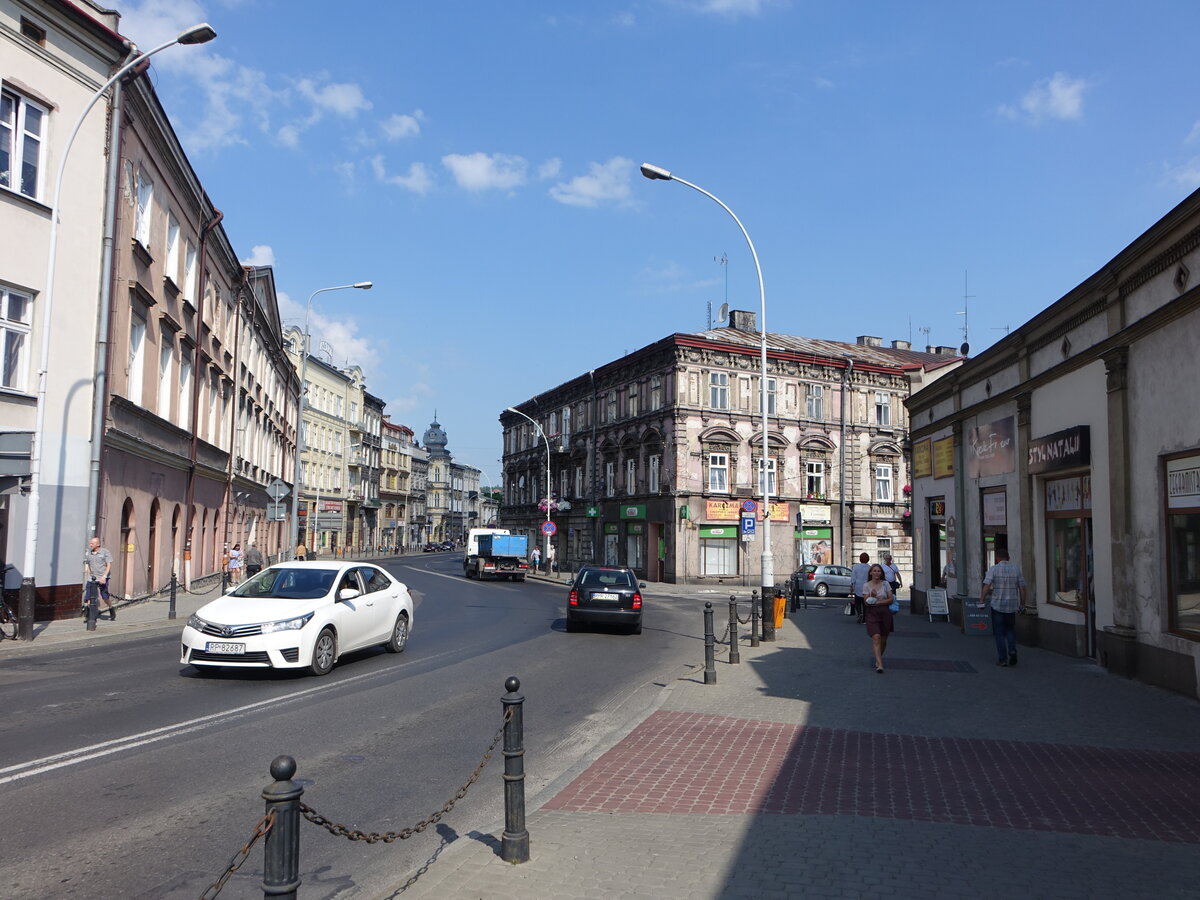 Przemysl, Gebude in der Jagillonska Strae (17.06.2021)