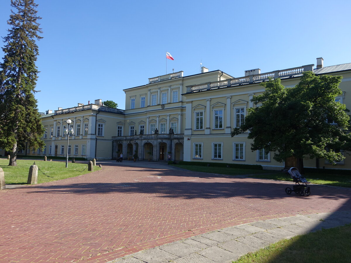 Pulawy, Schloss der Familie Lubominski, erbaut von 1676 bis 1679 durch Tylman van Gameren (14.06.2021)