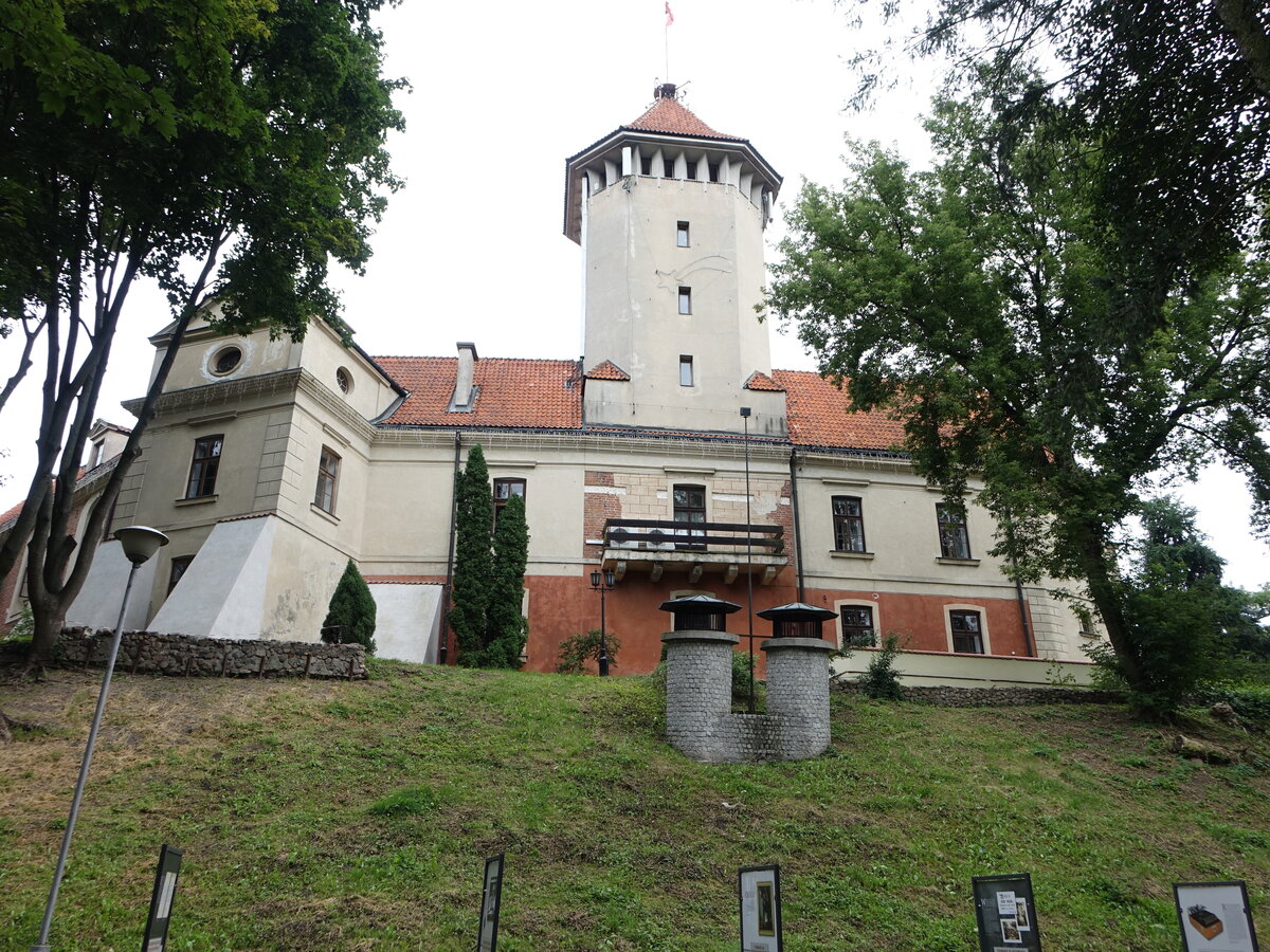 Pultusk, ehemaliges Bischofsschloss, erbaut im 16. Jahrhundert (05.08.2021)