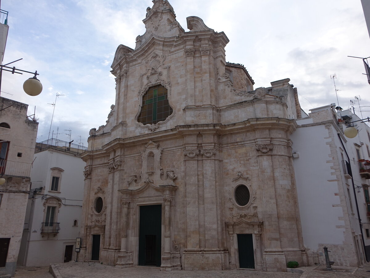 Putignano, Pfarrkirche St. Maria la Greca, erbaut ab 1394 (29.09.2022)