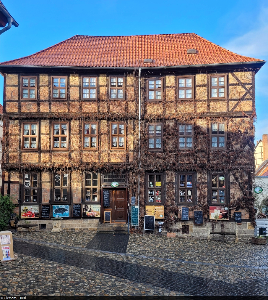 Quedlinburger Senfladen im Finkenherd 6. Das Fachwerkhaus wurde um 1780 errichtet.

🕓 23.3.2024 | 17:04 Uhr