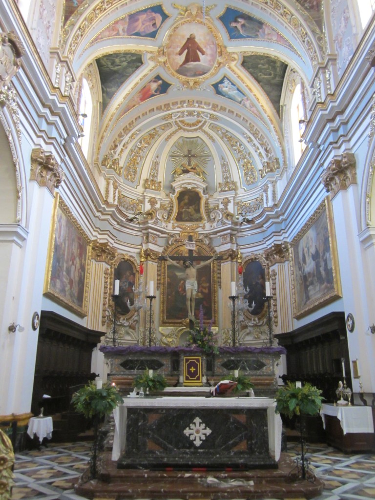 Rabat, Kirche Navitiy of our Lady in der Triq il-Lunzjata Straße, erbaut 1418 (21.03.2014)