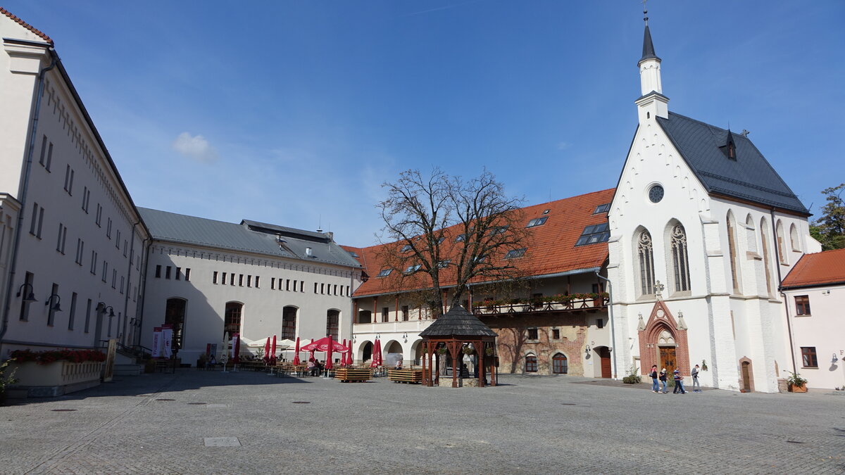 Raciborz / Ratibor, Schloss mit Schlokapelle, erbaut von 1603 bis 1636 (12.09.2021)