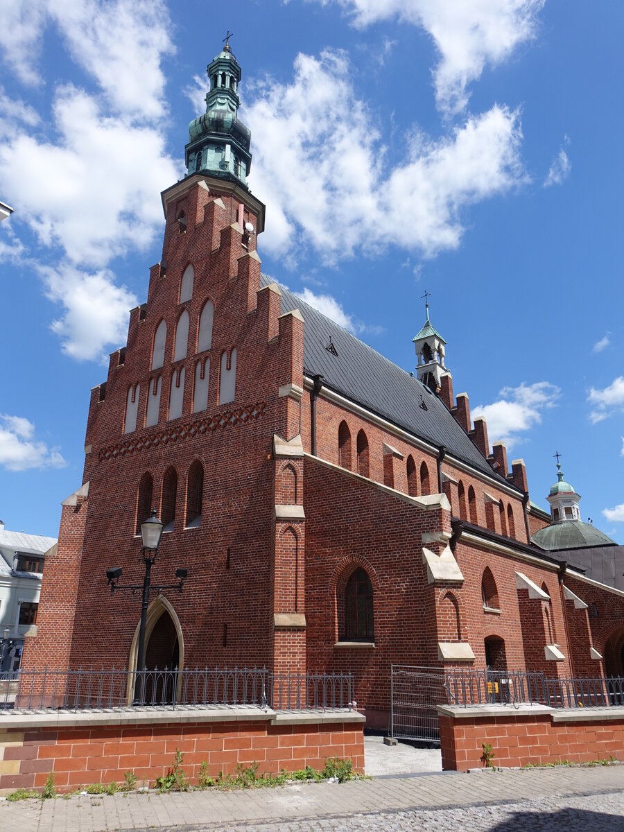 Radom, Pfarrkirche St. Johannes am Stare Miasto, erbaut ab 1216 (14.06.2021)
