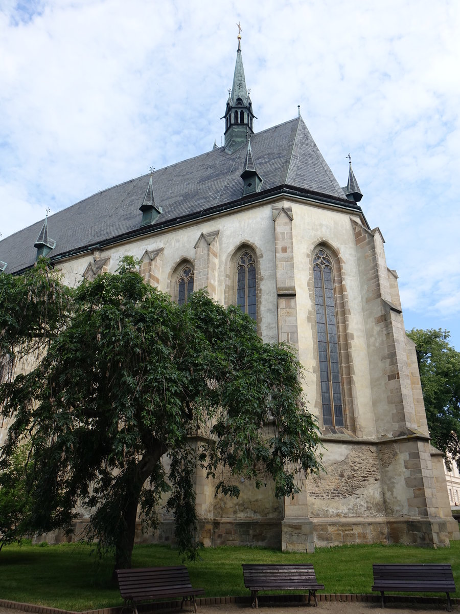 Rakovnik / Rakonitz, sptgotischer Chor der St. Bartholomus Kirche (27.06.2020)