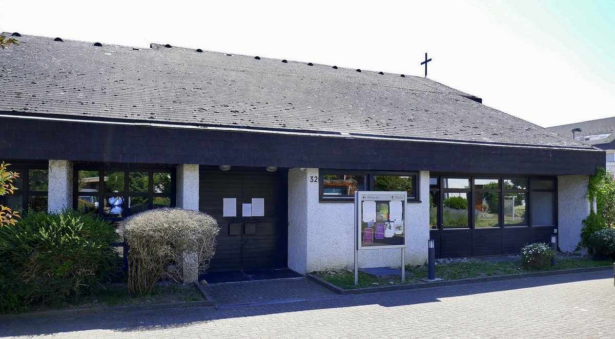 Rammersweier, die evangelische Pfarrgemeinde Johannes-Brenz, Juni 2020