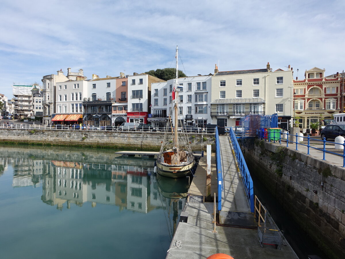 Ramsgate, Huser an der Harbour Parade (02.09.2023)