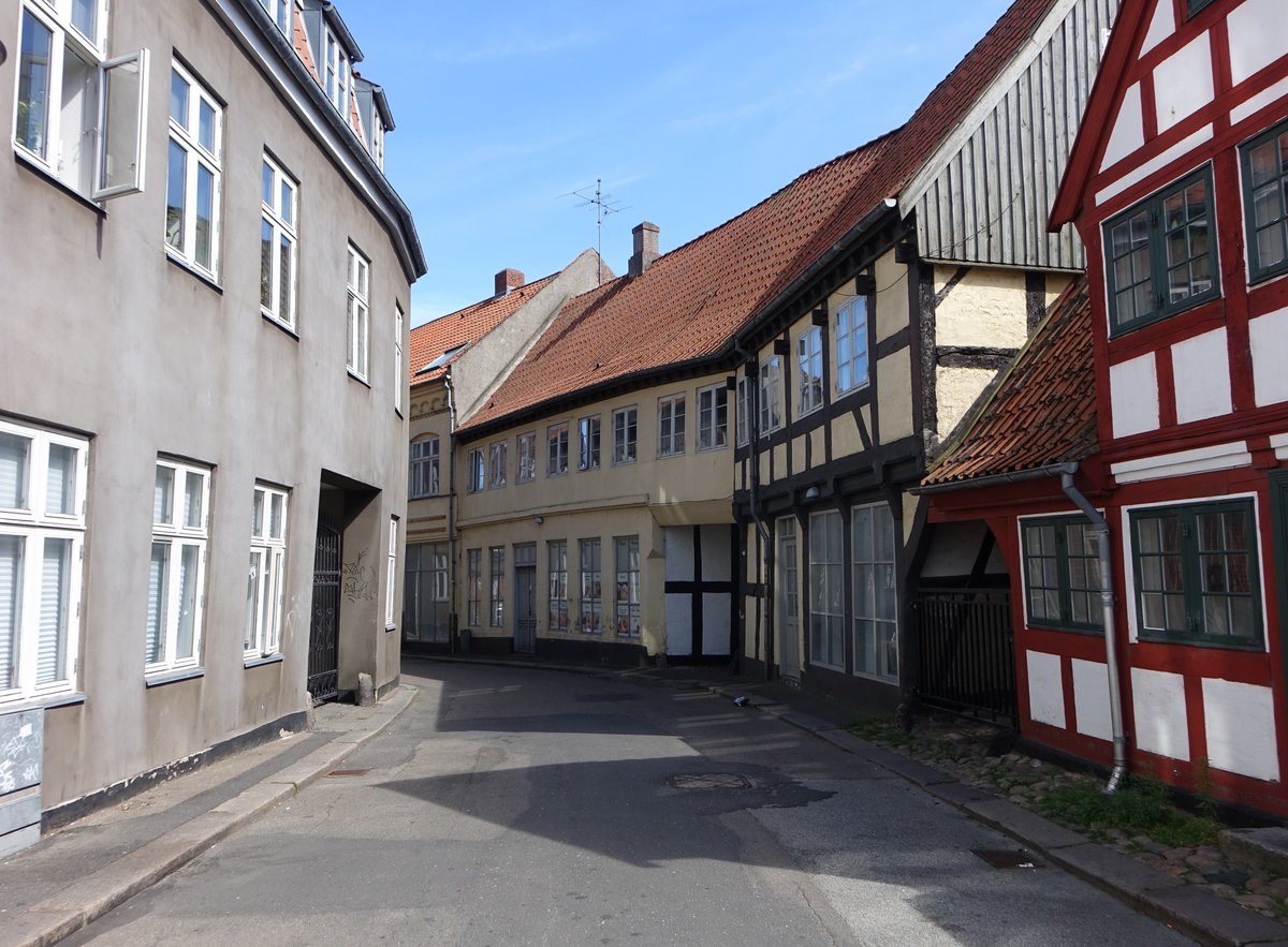 Randers, Fachwerkhuser in der Vestergrave Strae (07.06.2018)