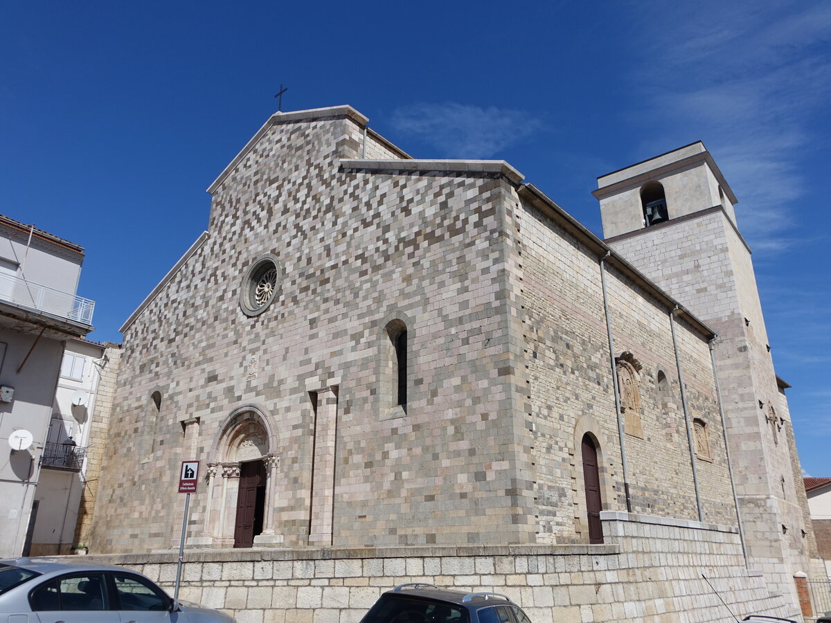 Rapolla, Kathedrale San Michele, erbaut von 1209 bis 1253 (30.09.2022)