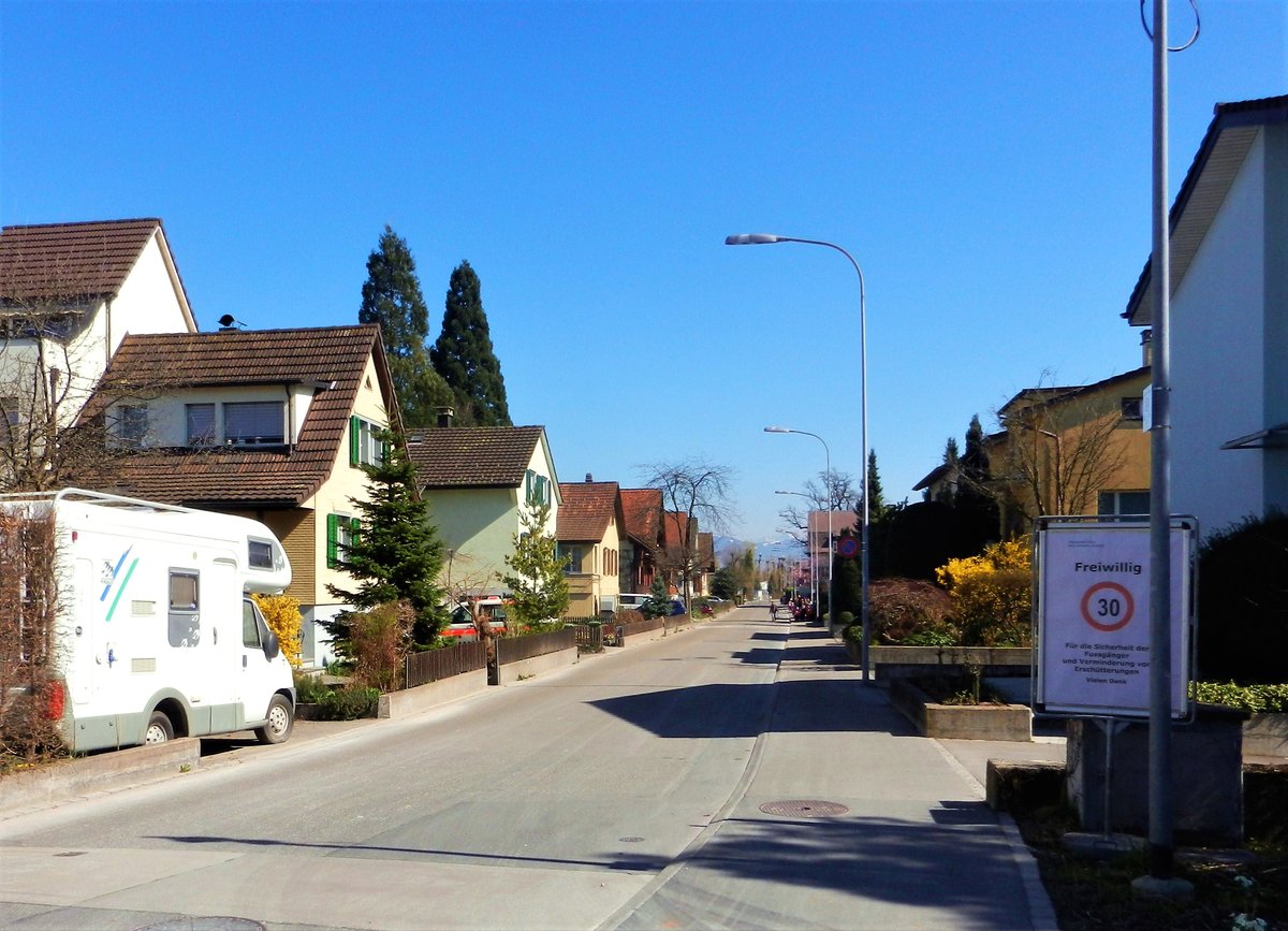 Rapperswil, Oberseestrasse - 20.03.2014