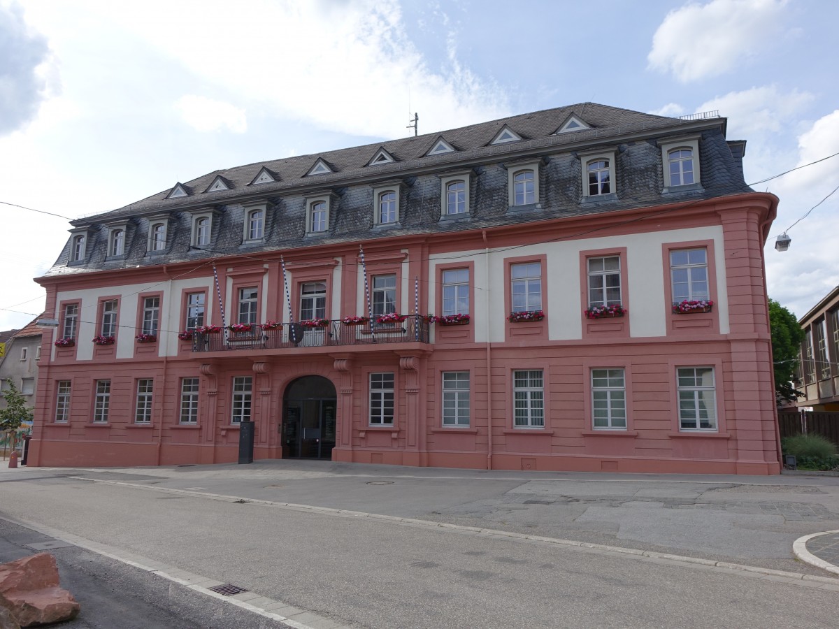 Rathaus von Leimen, ehemalige Palais des Aaron Elias Seligmann (31.05.2015)