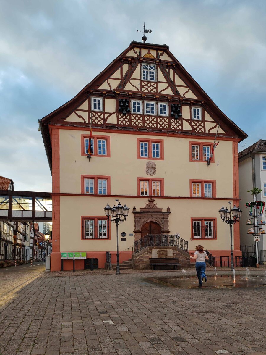 Rathaus der Stadt Rotenburg an der Fulda im Mai 2026