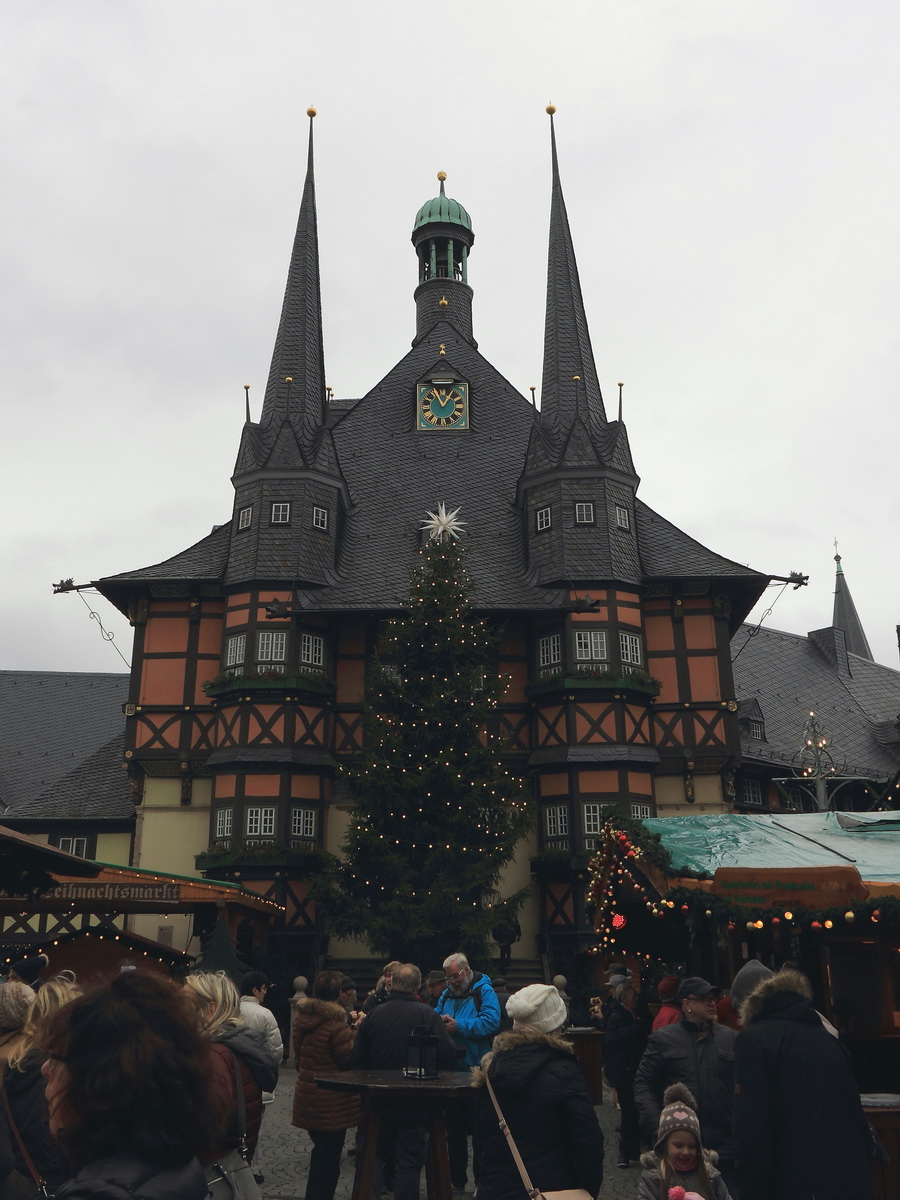 Rathhaus Wernigerode am 01. Dezember 2016.