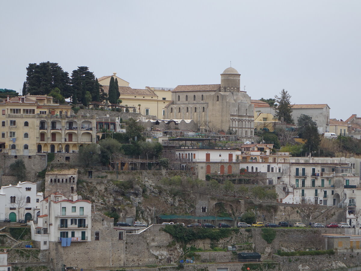 Ravello, Pfarrkirche San Giovanni del Toro, erbaut im 11. Jahrhundert (25.02.2023)