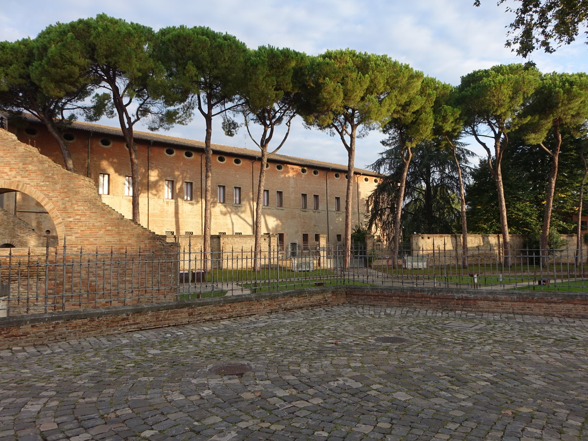 Ravenna, Museo Nazionale di Antichita in der Via San Vitale, enthlt im ehem. Kloster St. Vitale rmische, byzantinische und frhchristliche Funde (20.09.2019)