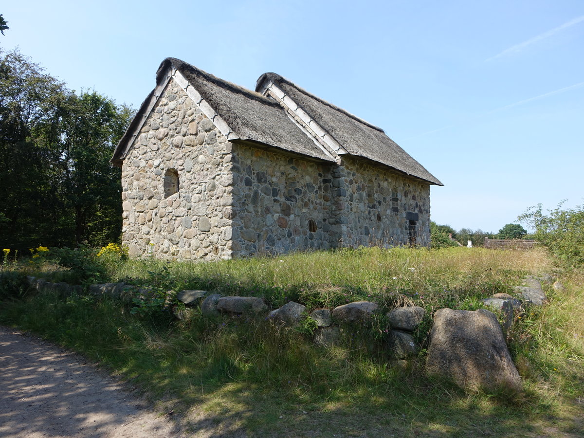 Rekonstruktion der Tjrring Kirke im Freilichtmuseum Hjerl Hede (25.07.2019)