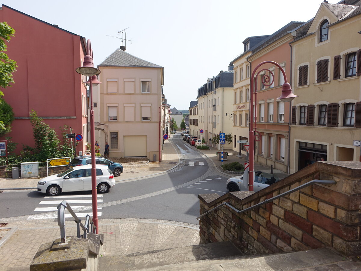 Remich, Huser in der Rue de la Gare (18.06.2022)