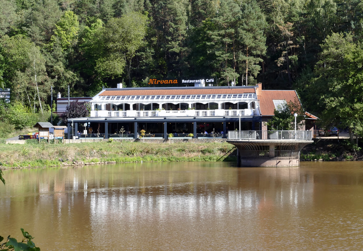 Restaurant und Cafe  Nirvana  an Bleibachsee bei Mechernich - 20.09.2019