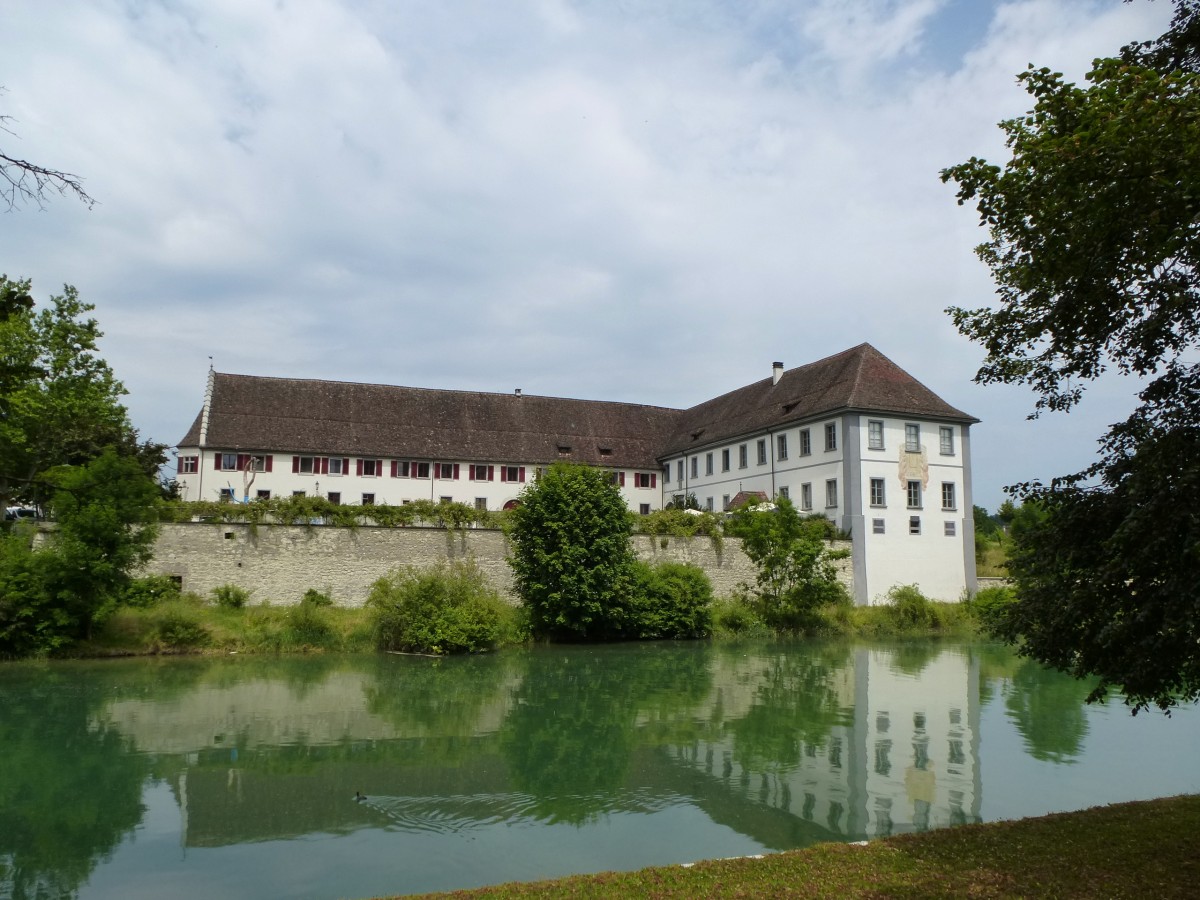 Rheinau, Wirtschaftsgebude des ehemaligen Klosters, Juli 2013