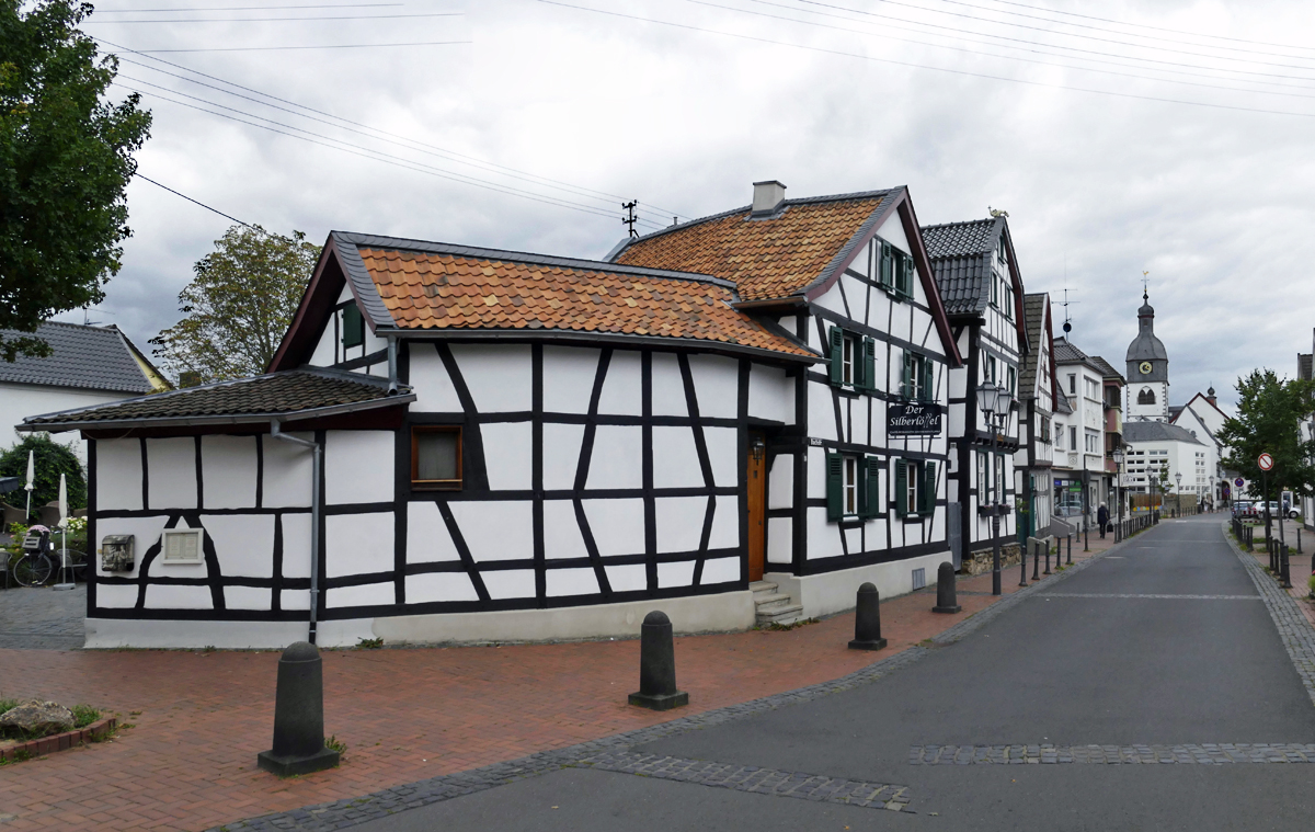 Rheinbach (SU-Kreis), Cafe  Der Silberlffel  an der Bachstrasse - 06.09.2017