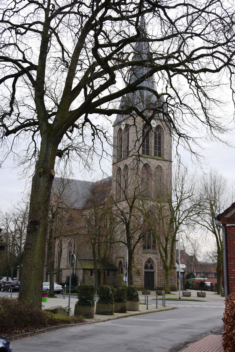 RHEINE, Ortsteil Mesum (Kreis Steinfurt), 13.02.2016, 23.02.2016, Pfarrkirche St. Johannes Baptist