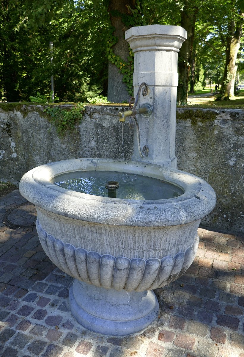 Rheinfelden AG, Brunnen nahe der Gottesackerkapelle, Sept.2019