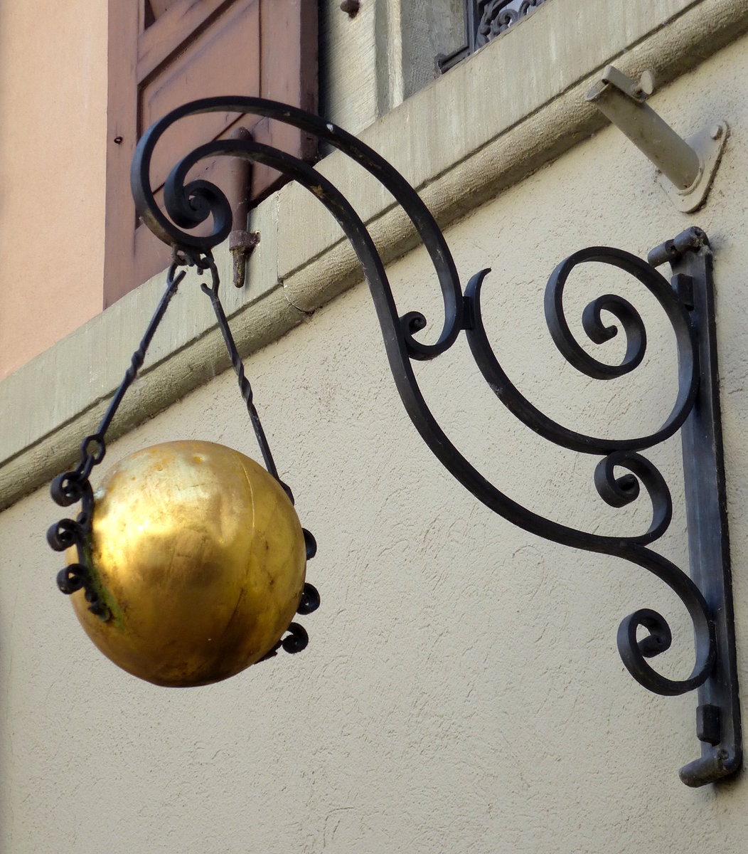 Rheinfelden, Restaurant  Goldene Kugel , Mai 2017