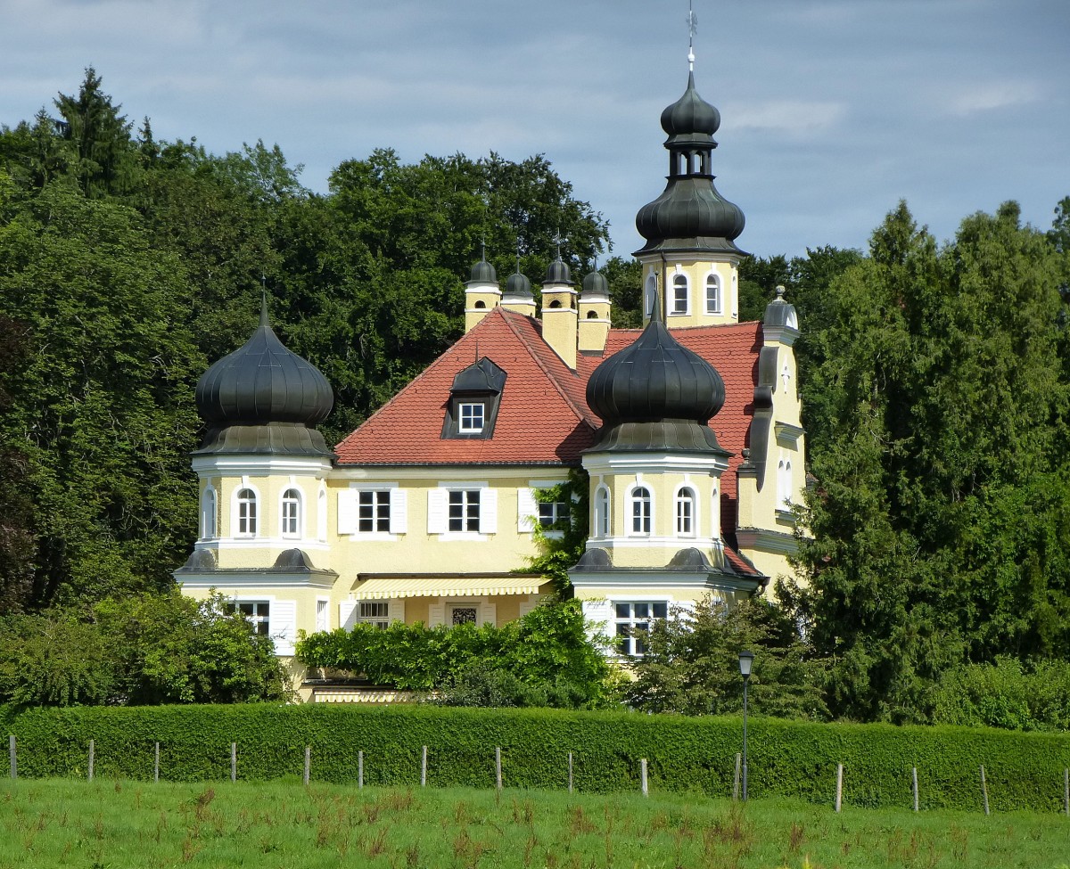 Rieden am Staffelsee, das Schlo, Aug.2014