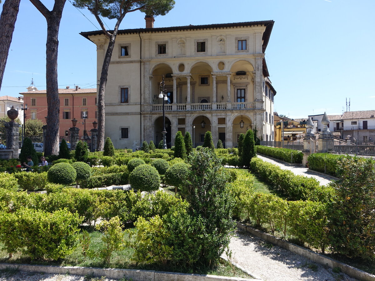 Rieti, Palazzo Vincentini und Giardini del Vignola (25.05.2022)